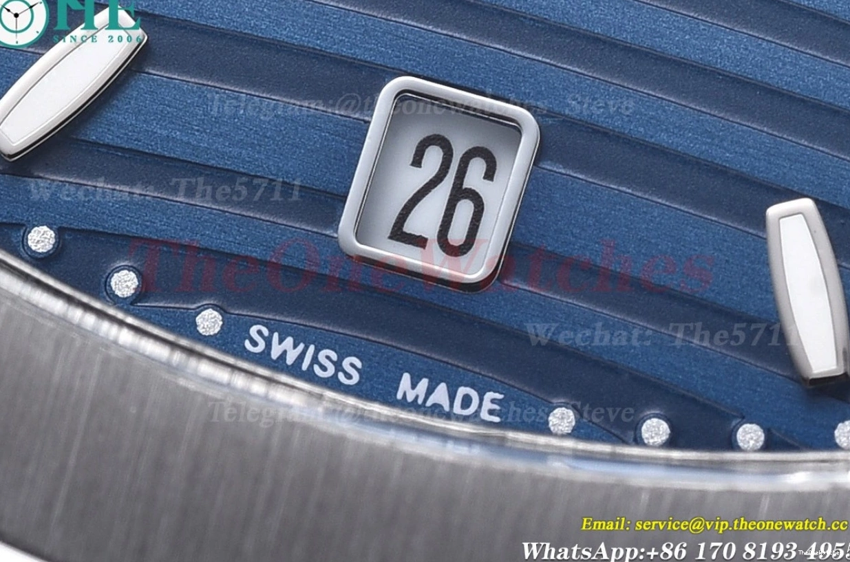 GDF 40mm Dial Nautilus SS  Bule  SS MY8215 0402